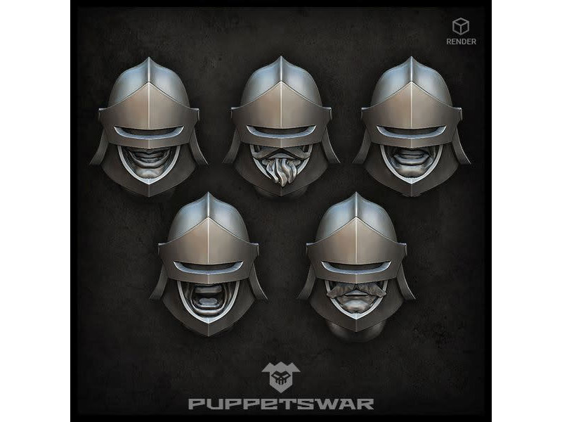 Puppetswar Puppetswar Heavy Sentinel Heads (S470)