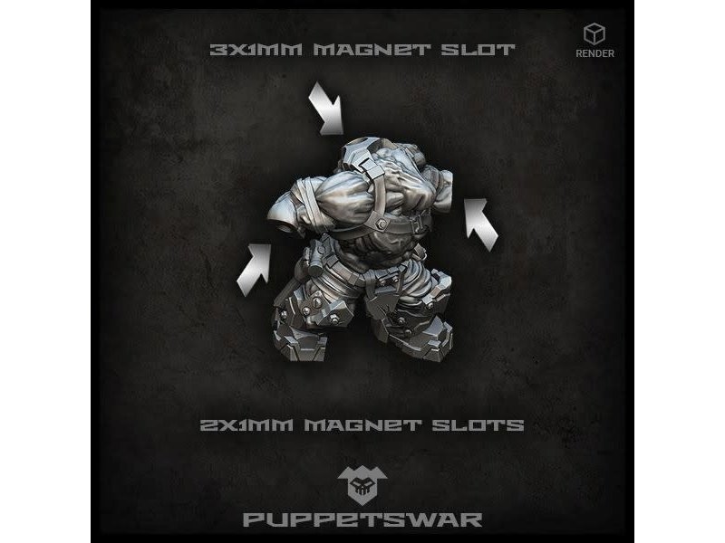 Puppetswar Puppetswar Orc Bodies (L021)