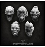 Puppetswar Puppetswar Zombie heads (S088)