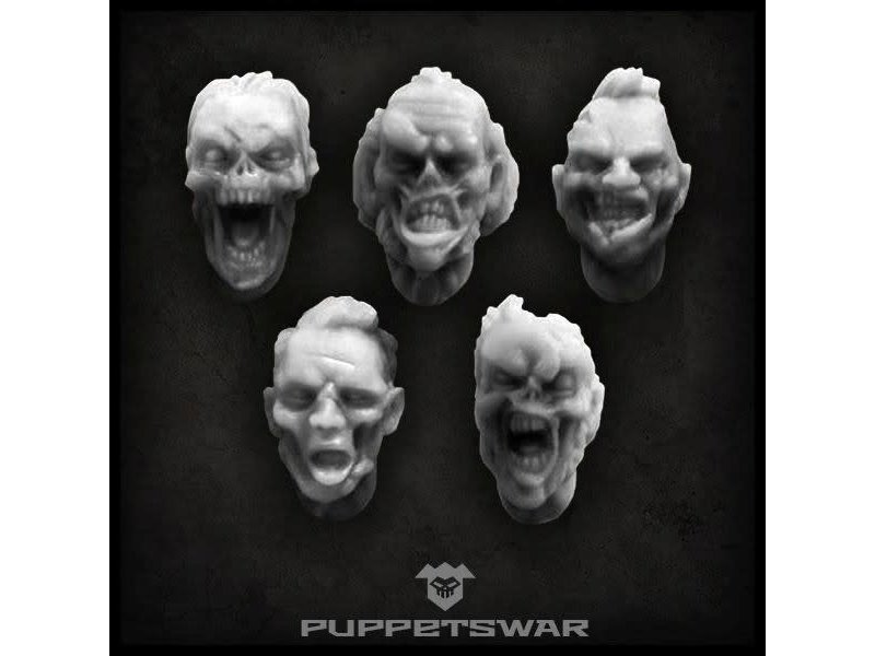 Puppetswar Puppetswar Zombie heads (S088)