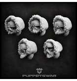 Puppetswar Puppetswar Arctic troopers heads (S090)