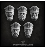 Puppetswar Puppetswar Officer heads (S104)