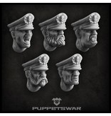 Puppetswar Puppetswar Officer heads (S104)