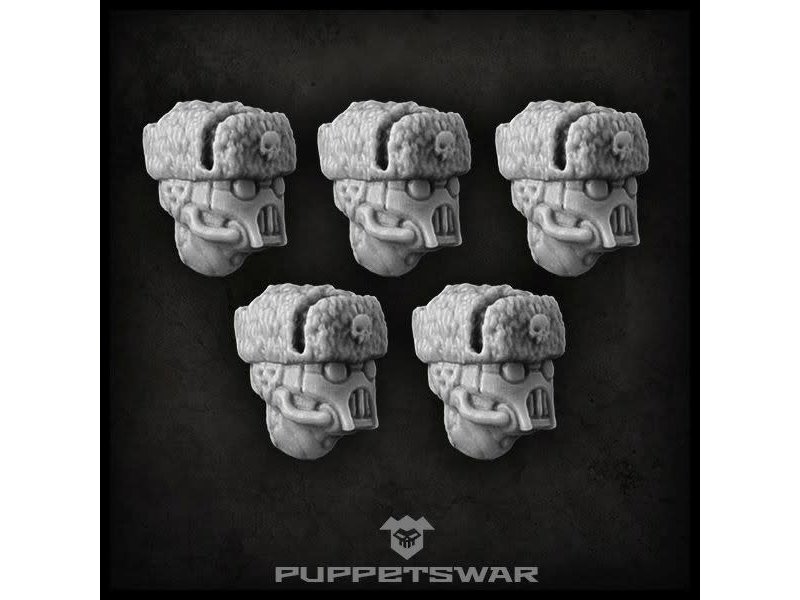 Puppetswar Puppetswar Masked Ushanka heads (S103)