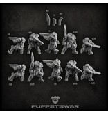 Puppetswar Puppetswar Stalker Troopers Bodies (S107)