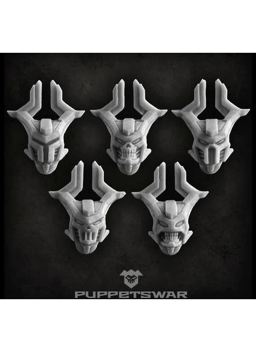 Puppetswar Blood Knights helmets (S119)