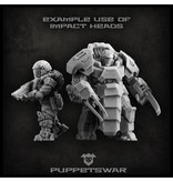 Puppetswar Puppetswar Impact Team helmets (S125)
