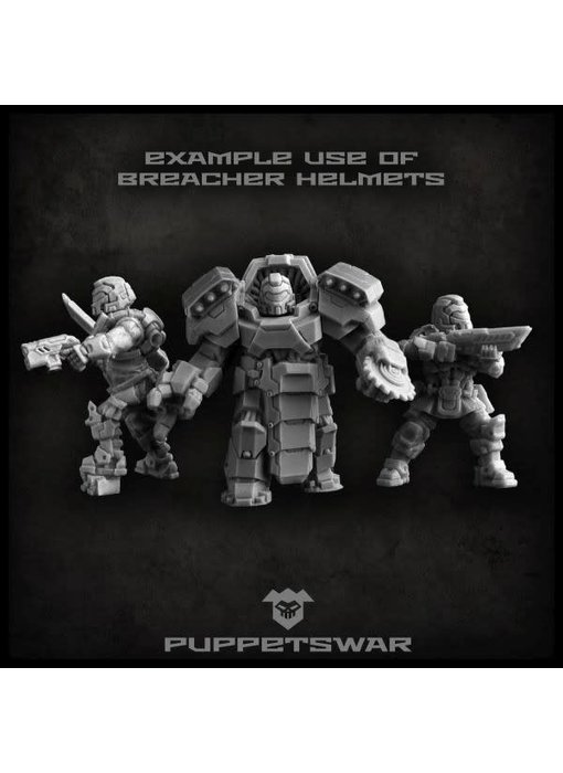 Puppetswar Breachers helmets (S136)