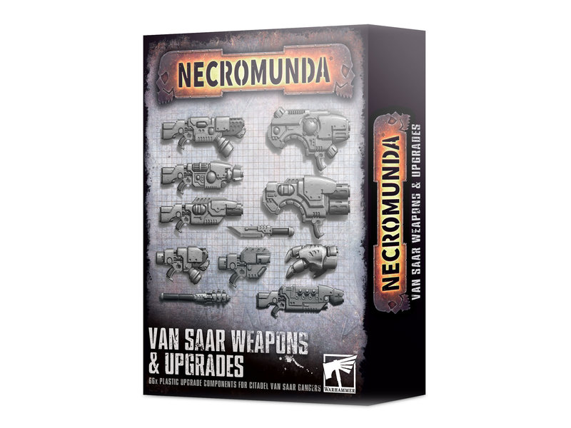 Games Workshop Necromunda Van Saar Weapons & Upgrades