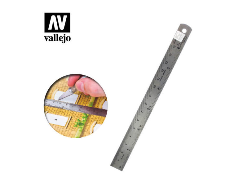 Vallejo Vallejo Steel Rule 150mm (T15003)