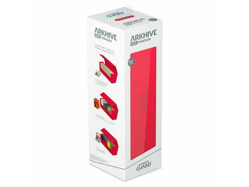 Ultimate Guard - Arkhive 400+ Xenoskin Monocolor - Red