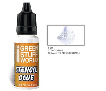 Repositionable Stencil Glue