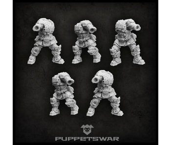 Puppetswar Veteran Troopers Bodies (S047)
