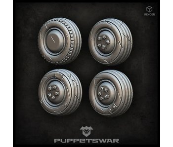 Puppetswar Small Orc Wheels (S163)