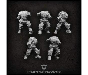 Puppetswar Veteran Commandos Bodies (S159)