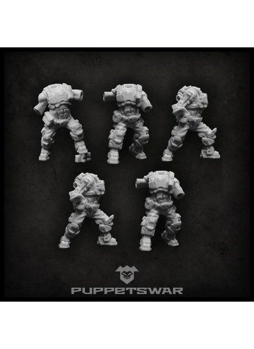 Puppetswar Veteran Commandos Bodies (S159)