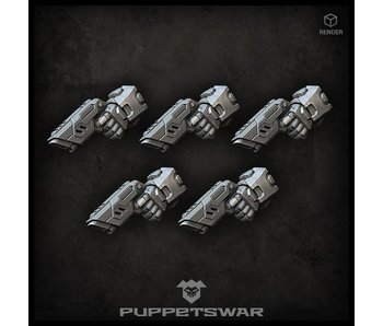 Puppetswar Laser Pistols (left) (S170)