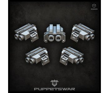 Puppetswar Assault Wrist Guns (S187)