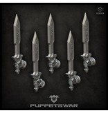 Puppetswar Puppetswar Rune Swords (right) (S325)
