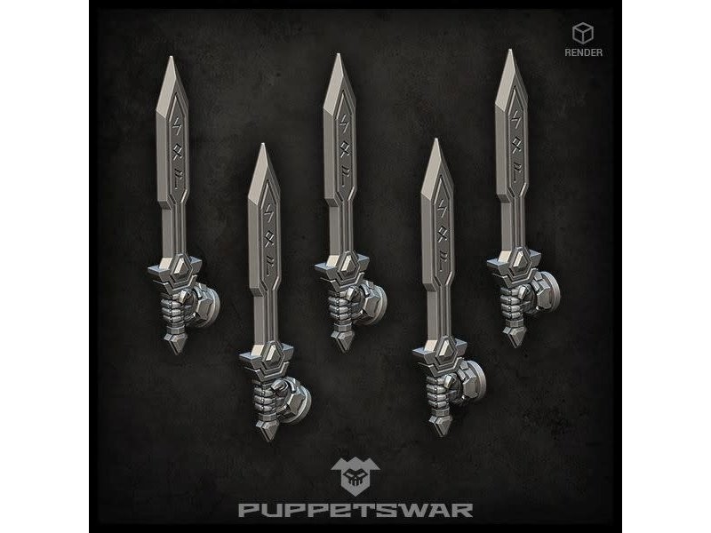 Puppetswar Puppetswar Rune Swords (right) (S325)
