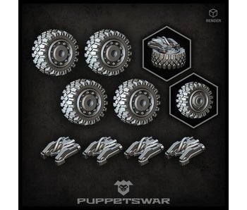 Puppetswar Tactical Wheels (S211)
