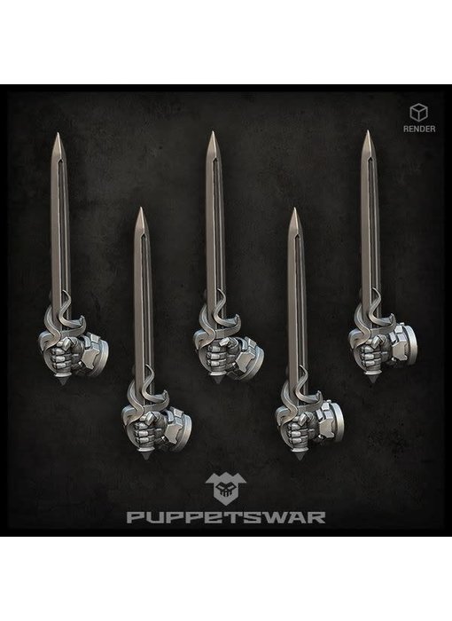 Puppetswar Rapier Swords (right) (S330)