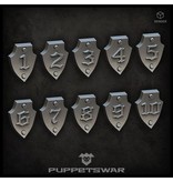 Puppetswar Puppetswar Gothic Division Shields (S345)