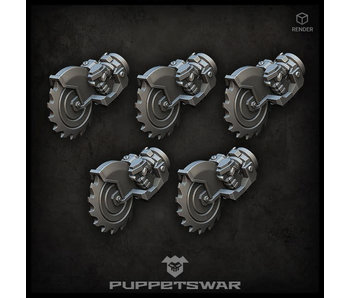 Puppetswar Hand Buzzsaws (right) v2 (S425)