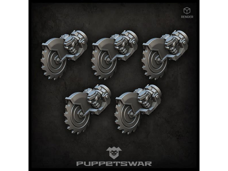 Puppetswar Puppetswar Hand Buzzsaws (right) v2 (S425)