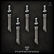 Puppetswar Swords Scabbards (S441)