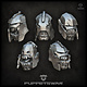 Puppetswar Siege Orcs Heads  (S484)