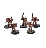 Games Workshop SPACE MARINES MINOTAURS 5 Assault Marines #1 WELL PAINTED 40k