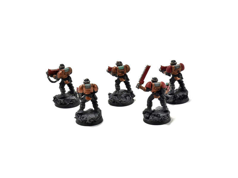 Games Workshop SPACE MARINES MINOTAURS 5 Scouts #3 Warhammer 40k