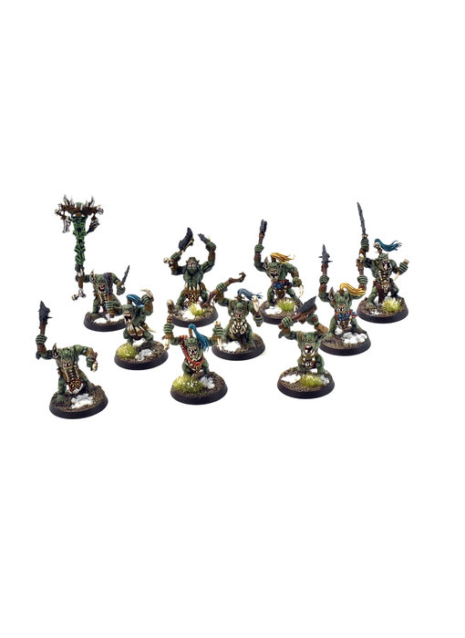 ORRUK WARCLANS 10 Savage Orruks #1 PRO PAINTED Sigmar