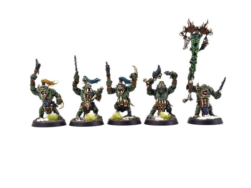 Games Workshop ORRUK WARCLANS 10 Savage Orruks #1 PRO PAINTED Sigmar