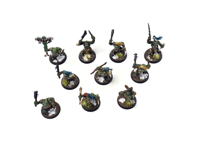 Games Workshop ORRUK WARCLANS 10 Savage Orruks #1 PRO PAINTED Sigmar