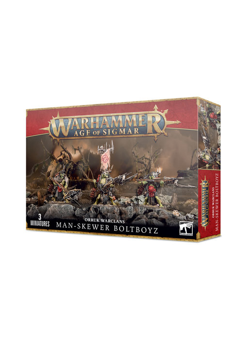 Orruk Warclans Man-Skewer Boltboyz