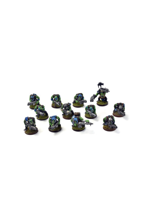 ORKS 12 Orks Boyz #4 WELL PAINTED 40K