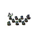ORKS 10 Orks Boyz #3 WELL PAINTED 40K