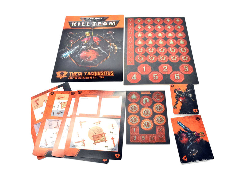 Games Workshop KILL TEAM Accessories and Cards #1 Theta-7 Acquisitus
