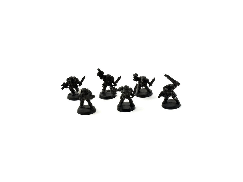 Games Workshop SPACE MARINES 6 Scouts #1 METAL 40K