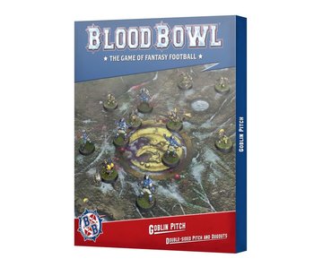 Blood Bowl - GoblinTeam Pitch & Dugouts