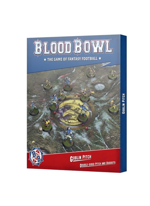 Blood Bowl - GoblinTeam Pitch & Dugouts