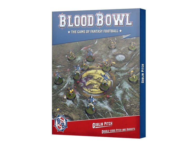 Games Workshop Blood Bowl - GoblinTeam Pitch & Dugouts