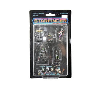 STARFINDER MINIATURES Iconic Heroes Set #2 NEW