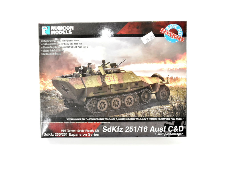 RUBICON MODELS SdKfz 251/16 Ausf C&D NEW