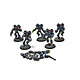 CHAOS SPACE MARINES 5 Raptors #1 WELL PAINTED 40K magnetized