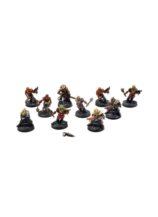 CHAOS SPACE MARINES 10 Cultists #2 WELL PAINTED 40K