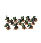 Games Workshop ORKS 12 Shoota Boyz With Nob #15 WELL PAINTED 40K