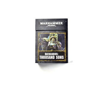 THOUSAND SONS Datacards #1 40K